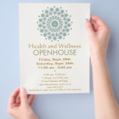 Healing Arts and Natural Health and Wellness Flyer (Hand)