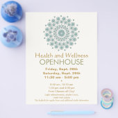 Healing Arts and Natural Health and Wellness Flyer (Enkel)