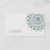 Healing Arts en Natural Healing Circle Logo Visitekaartje (Achterkant)