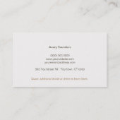 Healing Arts, Health and Welless Visitekaartje (Achterkant)