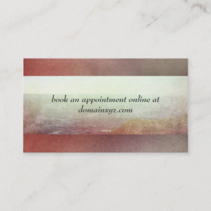 Healing Arts Massage Therapie Carrosserie Business Visitekaartje