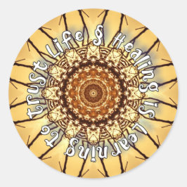 Healing Bevestiging Sticker