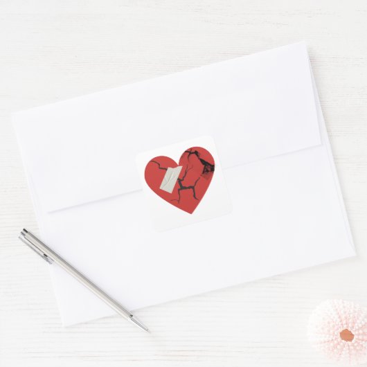Healing Broken Heart Sticker (Envelop)