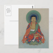 Healing Buddha briefkaart (Voorkant / Achterkant)