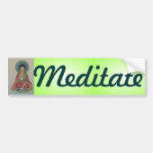 Healing Buddha Bumpersticker (Voorkant)