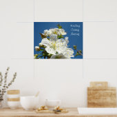 Healing Caring Nursing posters Blue Sky Blossom (Keuken)