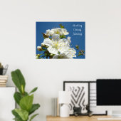 Healing Caring Nursing posters Blue Sky Blossom (Thuiskantoor)