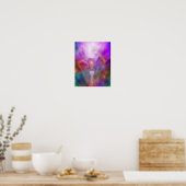 Healing Crown Chakra Art Poster/Print Poster (Keuken)