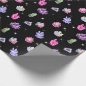 Healing Crystals Wrapping Paper Cadeaupapier (Hoek)