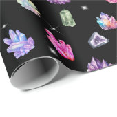 Healing Crystals Wrapping Paper Cadeaupapier (Rol Hoek)