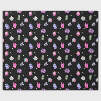 Healing Crystals Wrapping Paper Cadeaupapier