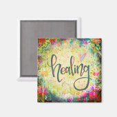 "Healing" ÉÉN WORD Inspiron Magnet (Voorkant / Achterkant)