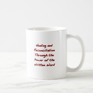 Healing en verzoening koffiemok