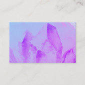 *~* Healing Energy Massage Yoga Reiki Crystal Visitekaartje (Voorkant)
