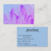 *~* Healing Energy Massage Yoga Reiki Crystal Visitekaartje (Voorkant / Achterkant)