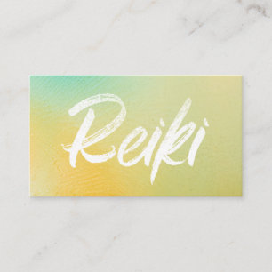 *~* Healing Energy Reiki Master Reiki Practitioner Visitekaartje