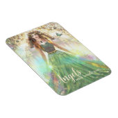 Healing Green Forest Angel – Engelen lopen naast j Magneet (Rechterzijde)