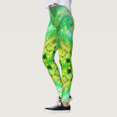 Healing Green: "Ik ben gezegend Groen" Leggings (Links)