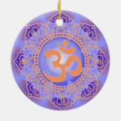 Healing Hamsa-ornament Keramisch Ornament (Achterkant)