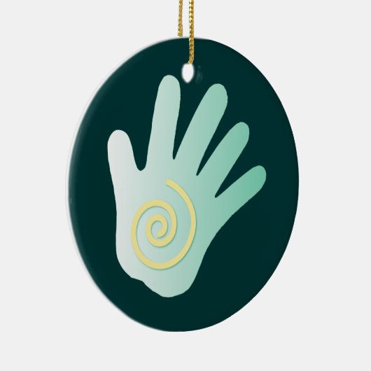 Healing Hand Ornament (Rechts)