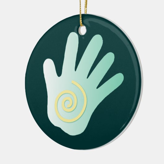 Healing Hand Ornament (Links)