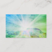 ~ Healing Hand Rays Beams Light Energy Healer Visitekaartje (Voorkant)