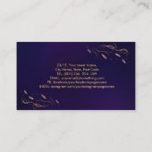 Healing Handen Boom van het leven Visitekaartje (Achterkant)