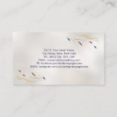 Healing Handen Boom van het leven Visitekaartje (Achterkant)