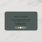 Healing Handen Massage Thearapist Holistische Fitn Visitekaartje (Achterkant)