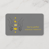 Healing Handen Massage Thearapist Holistische Fitn Visitekaartje (Voorkant)