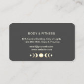 Healing Handen Massage Thearapist Holistische Fitn Visitekaartje (Achterkant)