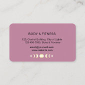 Healing Handen Massage Thearapist Holistische Fitn Visitekaartje (Achterkant)