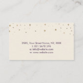 Healing Hands - Chakras - Lotus Petal Visitekaartje (Achterkant)