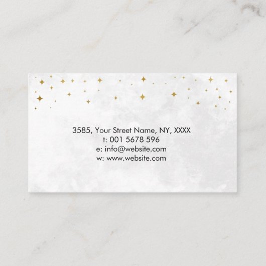 Healing Hands - Energiegroei Visitekaartje (Achterkant)