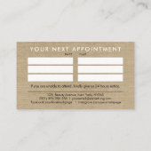 Healing Hands Energy Spiral Appointes Visitekaartje (Achterkant)