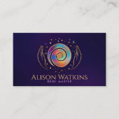 Healing Hands Energy Spiral Visitekaartje (Voorkant)