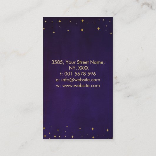 Healing Hands - Energy Therapy Visitekaartje (Achterkant)