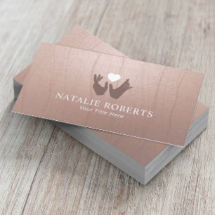 Healing Hands & Heart Massage Therapy  Zen Visitekaartje