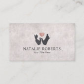 Healing Hands & Heart  massagetherapie Visitekaartje (Voorkant)