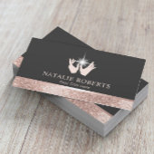 Healing Hands Massage Therapy Roos Gold Border #2 Visitekaartje