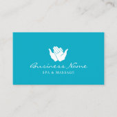 Healing Hands Massage Therapy Wellness SPA Blauwgr Visitekaartje (Voorkant)
