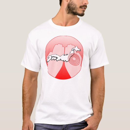 Healing Hands ondersteunt Japan T-shirt (Voorkant)