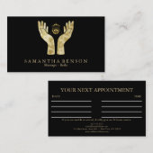 Healing Hands Symbool Chakra Reiki Practitioner Visitekaartje (Voorkant / Achterkant)