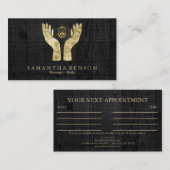 Healing Hands Symbool Chakra Reiki Practitioner Visitekaartje (Voorkant / Achterkant)