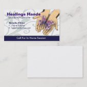 Healing Hands - Visitekaartje1 Visitekaartje (Voorkant / Achterkant)