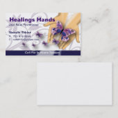 Healing Hands - Visitekaartje-3 Visitekaartje (Voorkant / Achterkant)