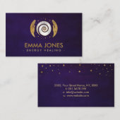 Healing Hands - Visitekaartje voor energieherstel (Voorkant / Achterkant)