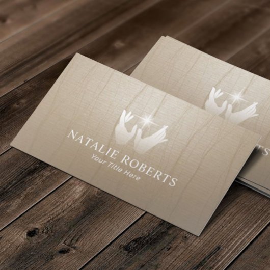 Healing Hands Wellness Spa Massage Therapy Zen Visitekaartje