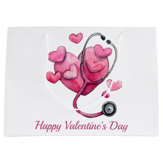 Healing Hearts Valentijnsontwerp Groot Cadeauzakje (Voorkant)