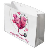 Healing Hearts Valentijnsontwerp Groot Cadeauzakje (Achterkant Gekanteld)